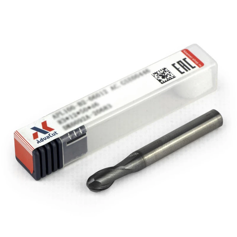 Фреза концевая твердосплавная APL100-BNCM2-200-038-1000, сферическая, ØD 20 мм