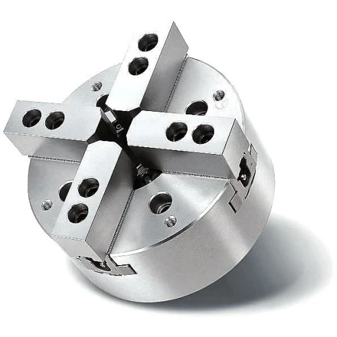 Гидравлический высокоскоростной 4-х кулачковый патрон, Ø210 мм, сквозное отверстие 52 мм, посадка А2-6 