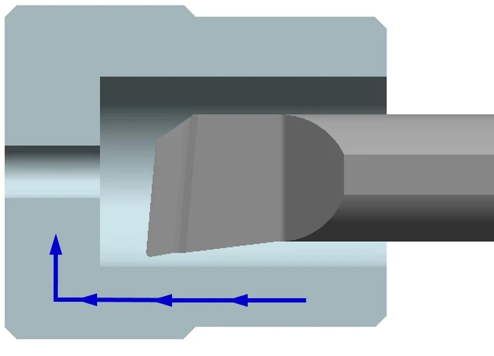 Мини-резец расточной MKVFR-080-300-020-NS