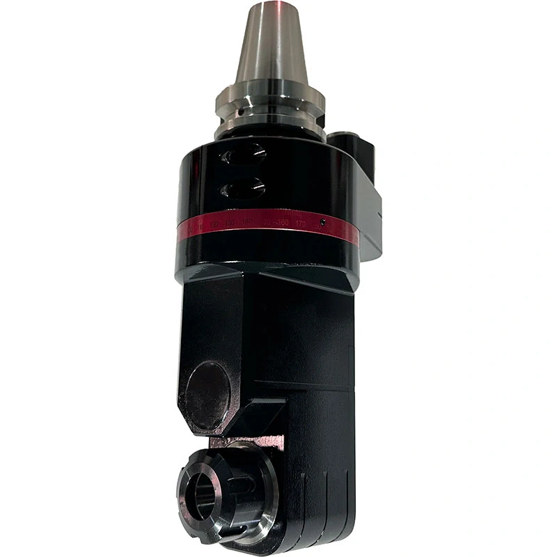 Фрезерная угловая головка ER11, 5000 об/мин, H=281, h=140, SK50 (DIN-69871)