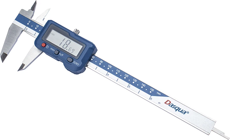 Штангенциркуль цифровой IP54; 0-200мм/0-8"; 0,01мм/0,0005"/1/128"