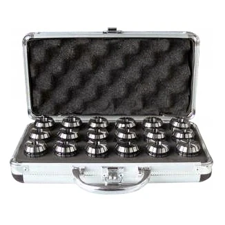 Комплект цанг ER25, ø2-16 мм (15 шт.), макс. биение 0,01 мм