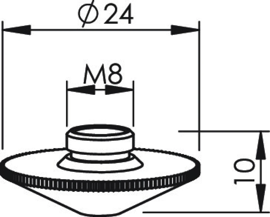 Сопло Ø 1.0 CP (352281, TR301-0562CPX)