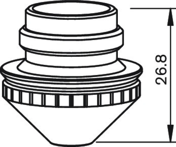 Сопло одинарное Ø2.0 (280027-P0492-626-00020, PT376-0020)