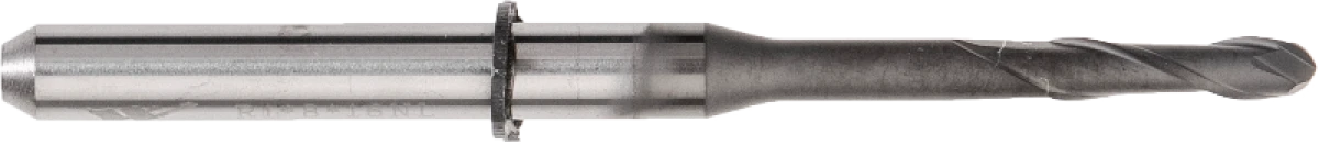 Фреза концевая твердосплавная BTZ01-BNFN2-015-016-075-CL, сферическая, обниженная шейка, ØD 1,5 мм