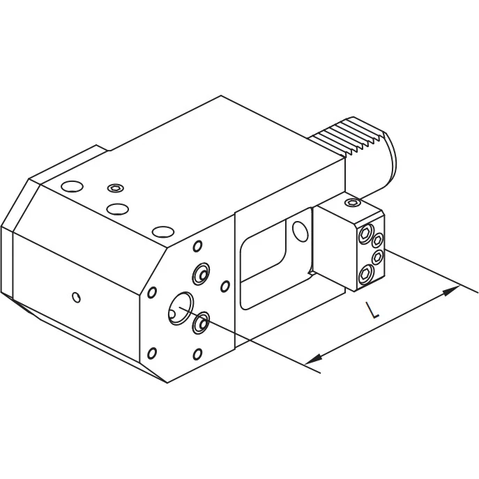 Держатель расточных резцов Ø20 мм, VDI40 DMG MORI, H=120 мм