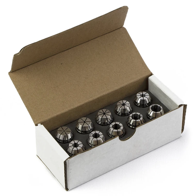 Комплект цанг ER16, ø1-10 мм (10 шт.), макс. биение 0,01 мм