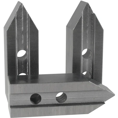 Спец. мягкие заостренные кулачки 60° (3 шт.) для гидравл. патрона 8'', 95x35x60 мм, паз 14 мм, МЦ 25мм, М12, гребенка 1,5х60