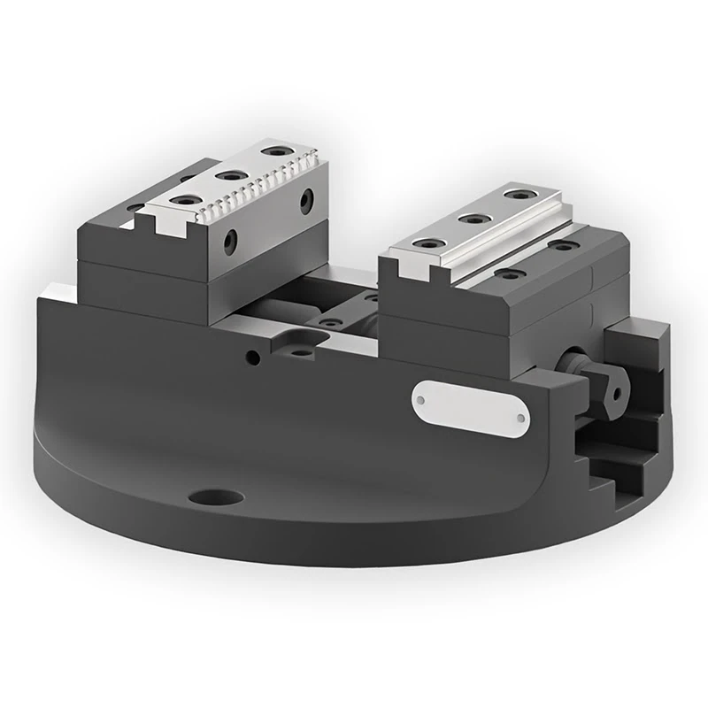 Тиски самоцентрирующиеся ø210 мм, ACR1-80 AdvaCut, для поворотного стола, 80x152 мм