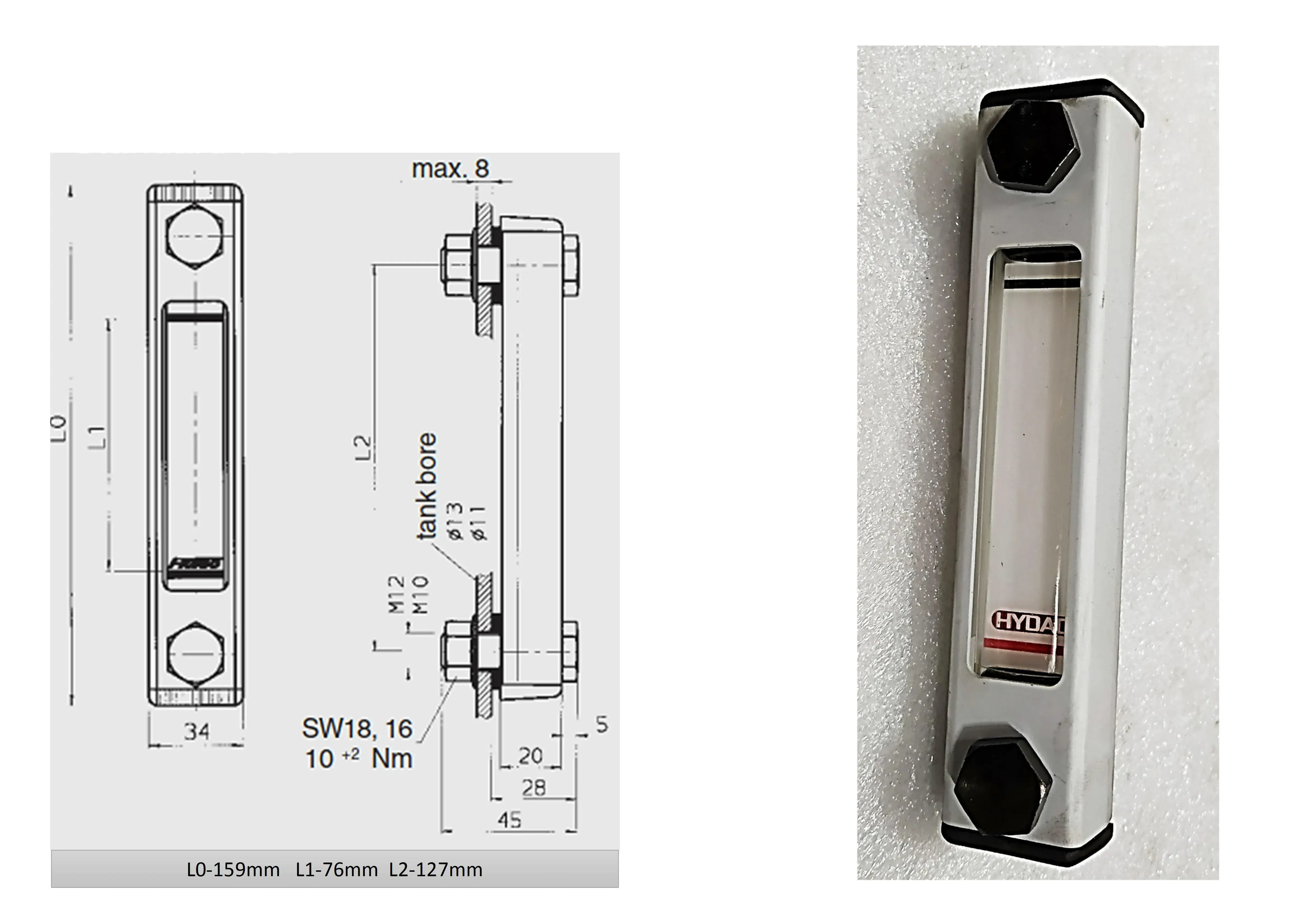 Указатель уровня масла без датчика (для HBL)