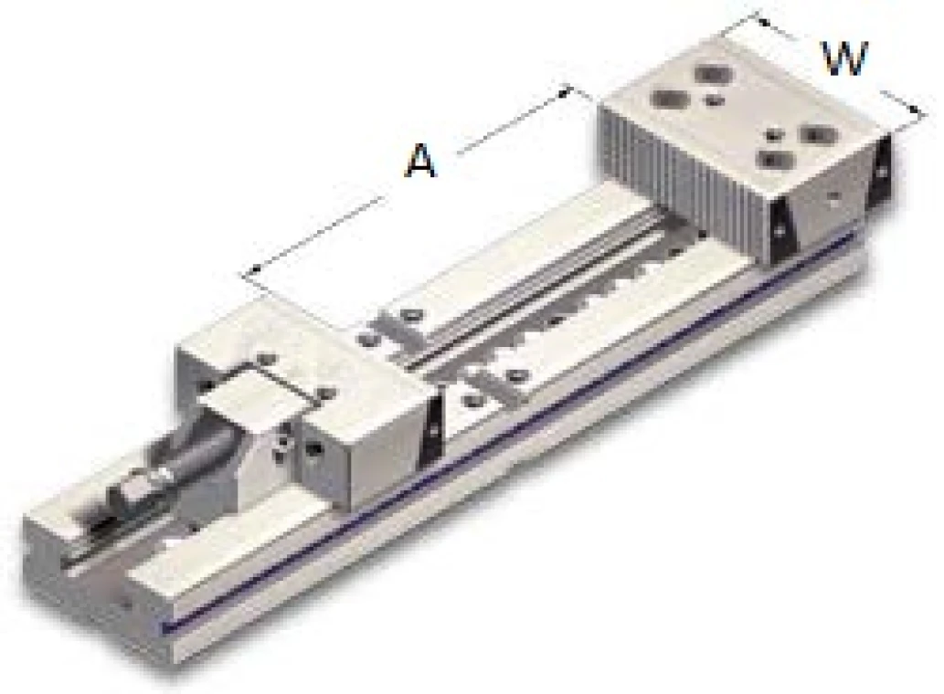 Тиски двухпозиционные, серия XLFLEX с сервоприводом Gerardi SPA 2-30-AE2210
