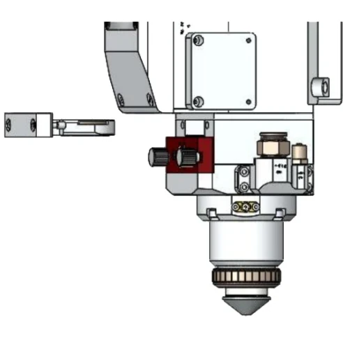 Держатель защитного стекла фокусирующей линзы в сборе для Ospri LC40