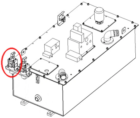 Фильтр напорной магистрали  HYDAC, DF ON 60TC 10C1.0/-A8