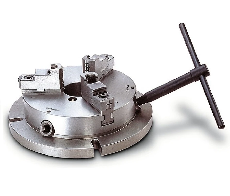 Ручной 3-х кулачковый патрон с базовой плитой, ⌀ 210 мм, мастер кулачки