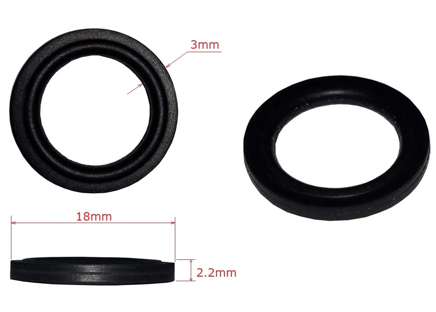 Уплотнительное кольцо прямоугольного сечения 18х3х2.2