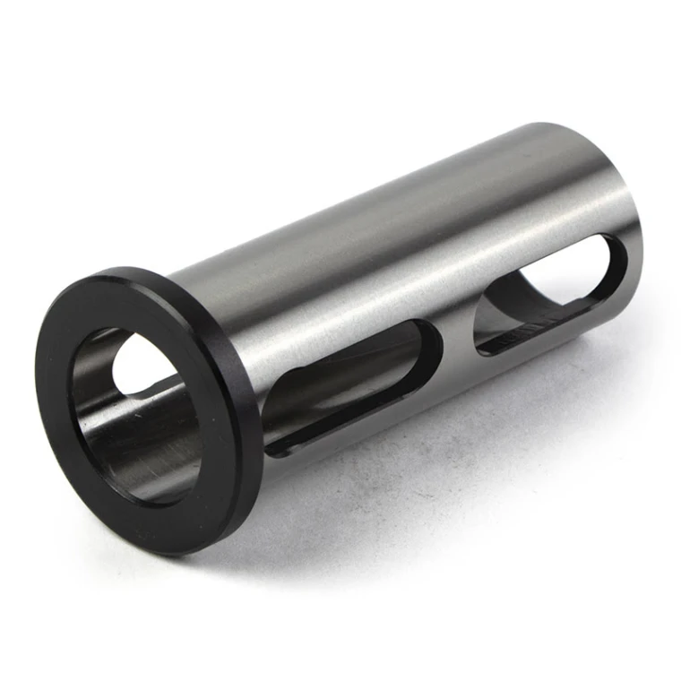 Редукционная втулка с профрезерованными окнами, D32 - D25, длина 90 мм