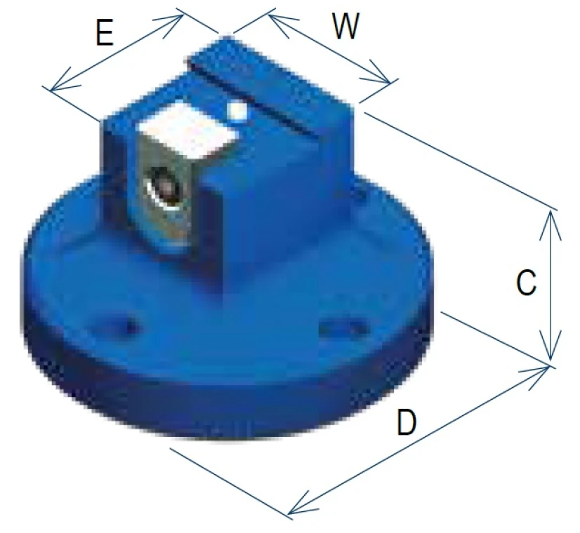 Приспособление под крепление "ласточкин хвост", 120x34 мм, Art. 690