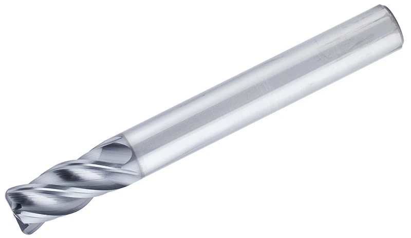 Фреза концевая твердосплавная AMG600-CRTL4-160-150-300, с радиусом при вершине, удлиненный хвостовик, ØD 16 мм