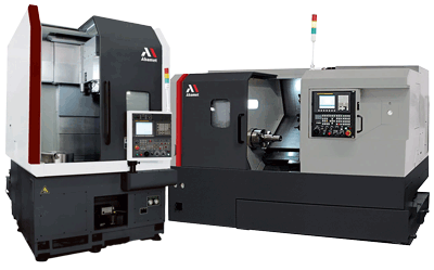Токарные станки и податчики прутка