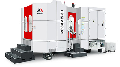 Новый горизонтально-фрезерный центр со сменой палет: Abamet EC-630SM