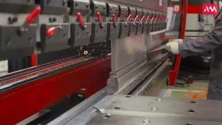 Изготовление профиля дверной коробки на листогибе AMB-10031T