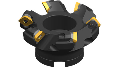 Виды фрез со сменными пластинами