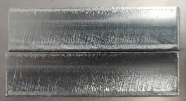 Кромка образца, сплав Q460, толщина 20 мм