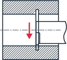 Обработка внутренней канавки