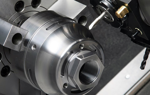 Ось C позволяет обрабатывать деталь с разных сторон