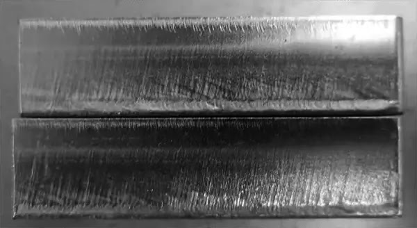 Кромка образца, сплав Q235, толщина 20 мм