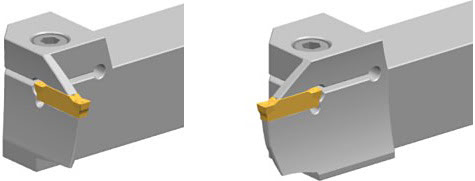 Торцевое точение канавок