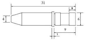 Эскиз направляющих диаметром 0,1-1,0 мм