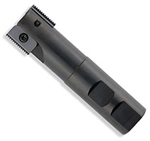 Корпус резьбофрезы с двумя зубьями