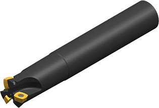 Высокоскоростная фреза с цилиндрическим хвостовиком