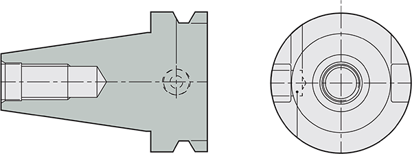 Подача СОЖ для оправок типа А